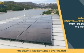 ARE Solar residential solar panels installed for sustainable home energy solutions