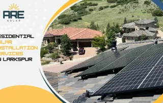 Clean energy solar installation in Larkspur residential roofing