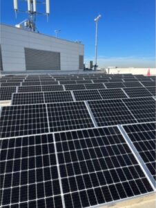 Denver International Airport solar installation project