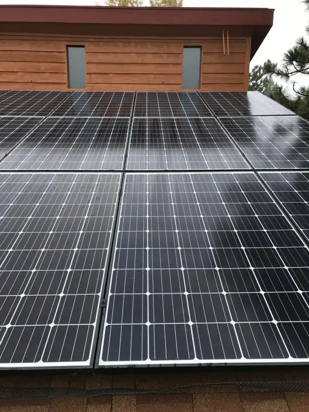 High-quality solar panel installation on a Denver residential roof