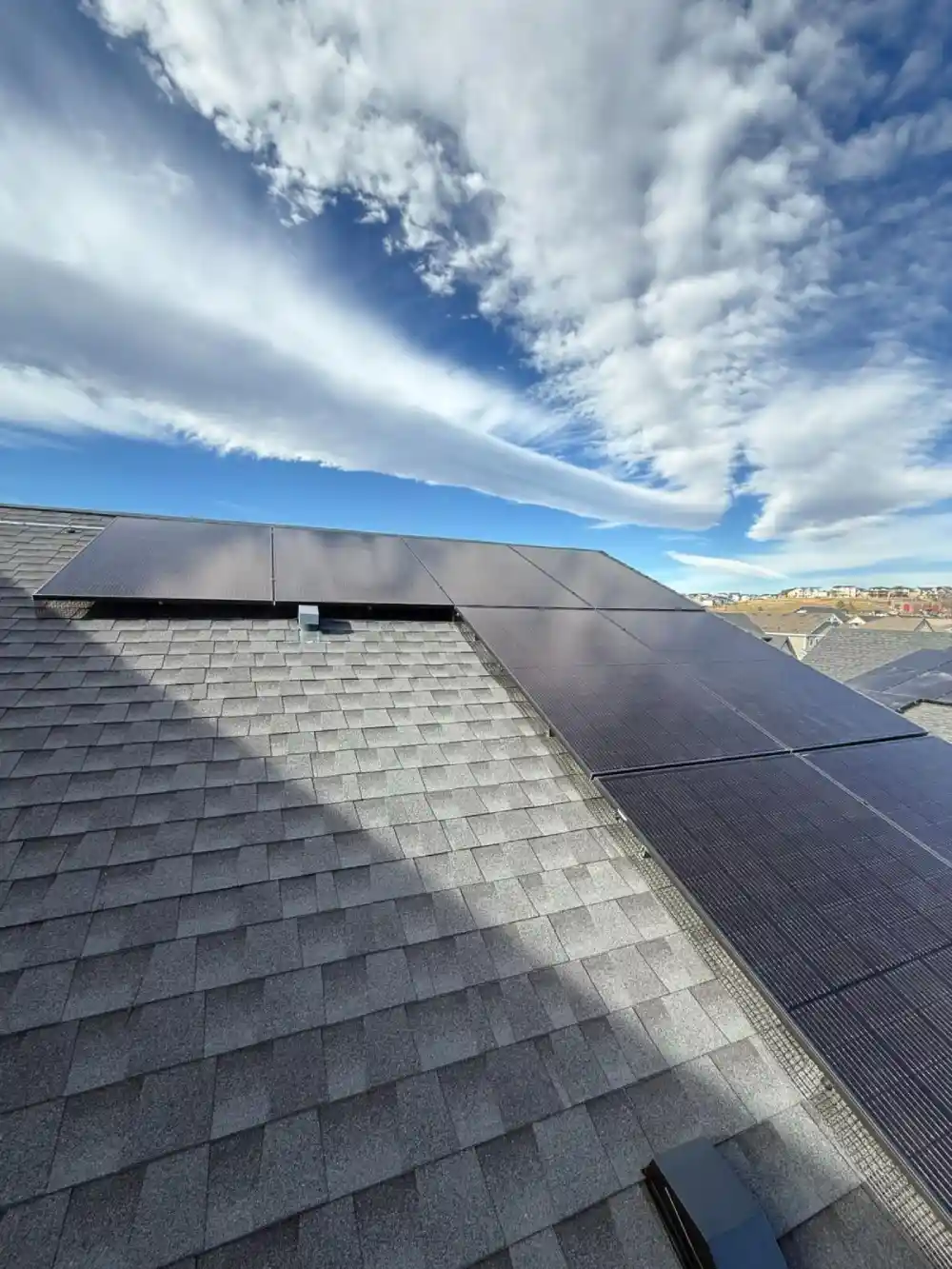 Residential solar installation engineered for durability and efficiency
