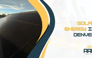 Solar energy in Denver
