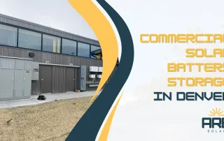 commercial solar battery storage Denver