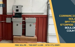commercial solar battery storage in Boulder County
