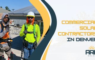 commercial solar contractors in Denver