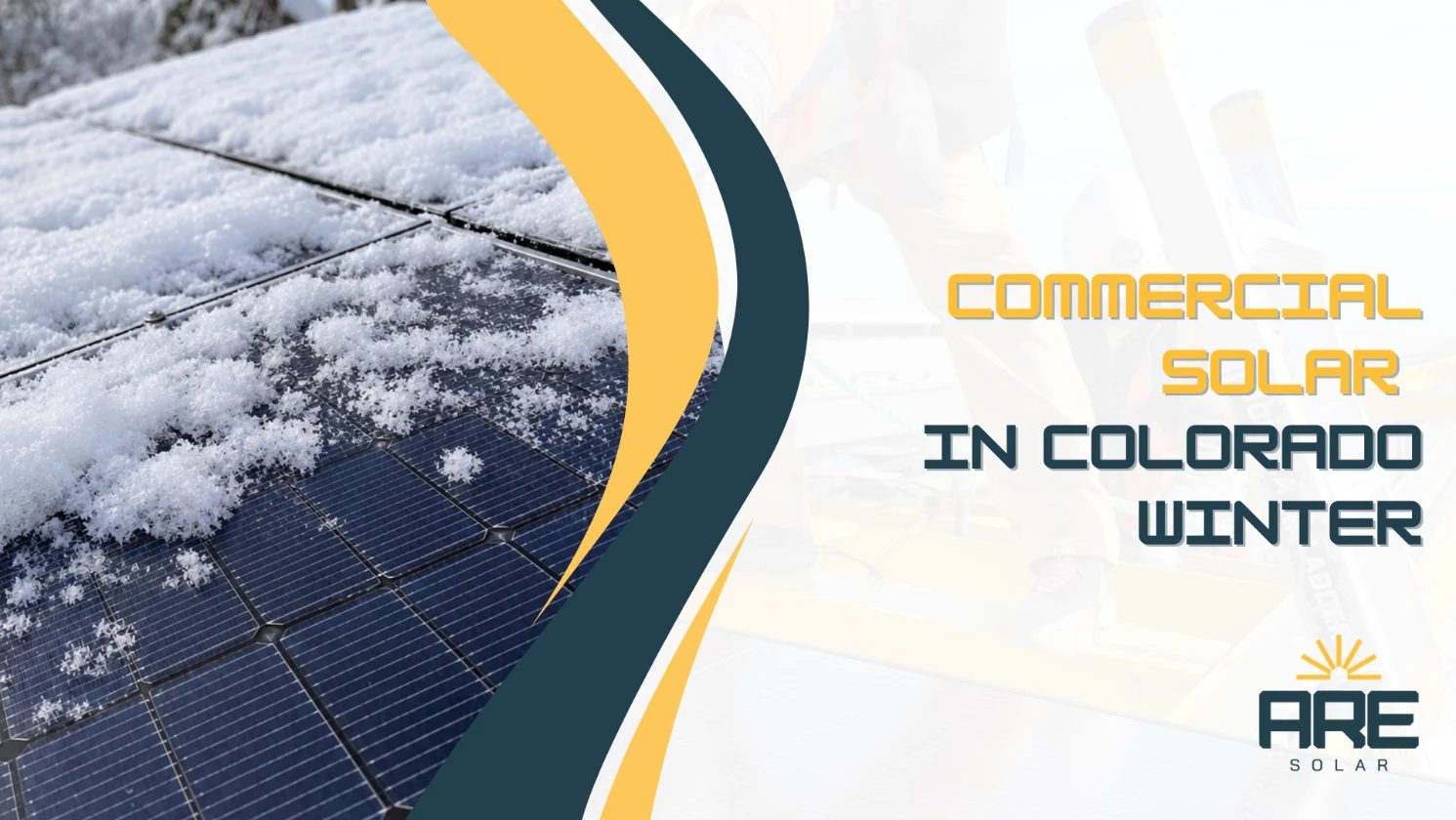 commercial solar in Colorado winter