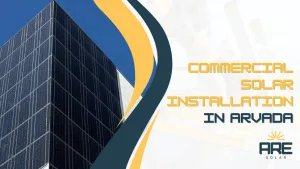 commercial solar installation in Arvada