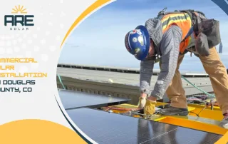 commercial solar installation in Douglas County