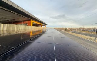 commercial solar installation in Erie