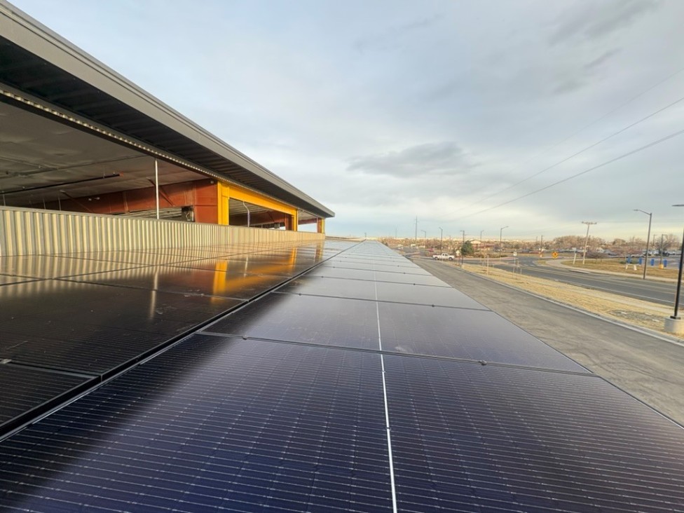 commercial solar installation in Erie