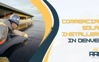 commercial solar installers in Denver
