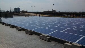 commercial solar panel installation Denver