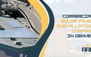 commercial solar panel installation company Denver