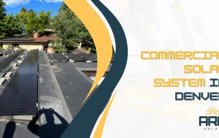 commercial solar system in Denver