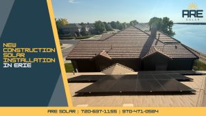 new construction solar installation in Erie