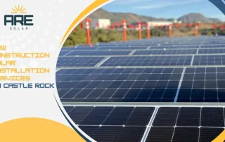 new construction solar installation services in Castle Rock