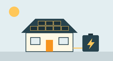 Residential solar battery