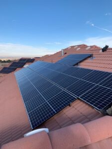residential solar panel installation company Denver