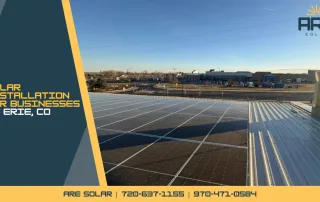 solar installation for business in Erie