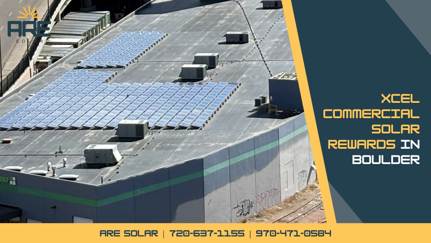 xcel commercial solar rewards in Boulder